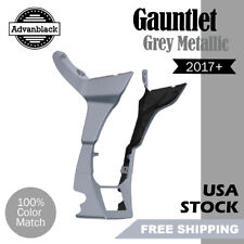 Fairing Spoiler Kit Gauntlet Gray Metallic For 17+ Harley Road Glide Advanblack picture