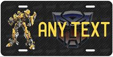 Transformer Bumblebee Personalized License Plate Metal Tag For Car ATV Moped picture