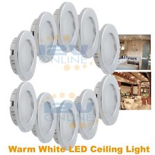 12V LED Lights Recessed Ceiling Light for RV Camper Interior Dimmable Warm White picture