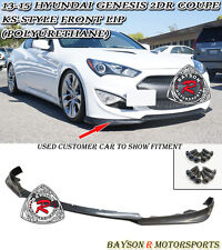Fits 13-16 Hyundai Genesis Coupe 2dr KS-Style Front Lip (Urethane) picture