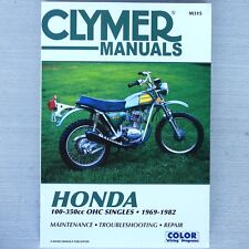 Honda CB XL SL TL CL 100 125 175 250 350 CB100 XL350 XL125 CLYMER REPAIR MANUAL picture