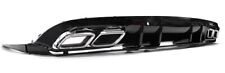 C63S Styler Rear Diffuser Chrome Exhaust Tips For Benz W205 C205 Coupe AMG picture