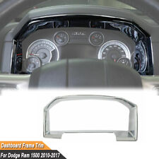 For 2012-17 Dodge Ram 1500 Console Dashboard Frame Cover Trim Chrome Accessories picture