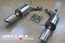 Beluga Racing 11-14 Ford Mustang V6 3.7L T304 Stainless AxleBack Muffler Exhaust picture