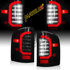 Smoke Lens LED Tail Lights For 2007-2014 Chevy Silverado 1500 2500 Black Lamps picture