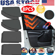 8X Magnetic Car Side Front Rear Window Sun Shade Cover Mesh Shield UV Protection picture