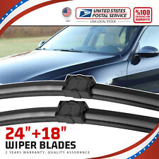 New Front Windshield Wiper Blades 24