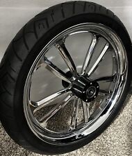 HARLEY 2014 -19 FRONT CUSTOM CHROME TOURING WHEEL 21” STREET GLIDE RIM OUTRIGHT picture