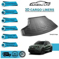 Fit for FIAT 500 X 2015-2019, Rear Liner Rubber 3D Cargo Trunk Mat picture