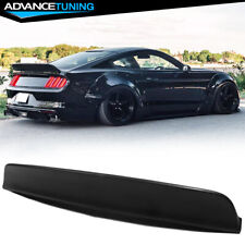 Fits 15-23 Ford Mustang Coupe IKON Style Matte Black Duckbill Trunk Spoiler PP picture
