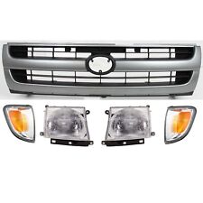 Headlight Grille Assembly Kit For 1997-2000 Toyota Tacoma RWD with Corner Lights picture