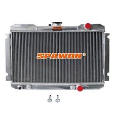 AT SPAWON For Nissan 720 1983-1986 L4 2.0 2.4 3Row 943 Aluminum cooling Radiator picture