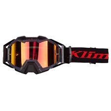 KLIM Sample Viper Pro Off-Road Goggle - Slash Redrock Smoke Red Mirror Lens picture