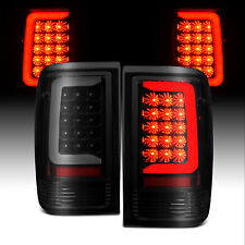 For 1993-1997 Ford Ranger Smoke Black C-Bar LED Replacement Taillights Set picture