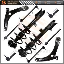 For 07-12 Jeep Patriot Front Complete Struts Shocks Sway Bar Control Arm Tie Rod picture