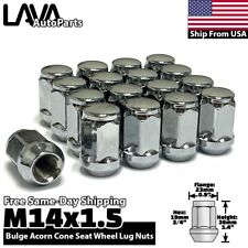20x Chrome 14x1.5 Lug Nut Fit Ford Edge Mustang Explorer Lincoln MKX Nautilus picture