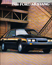1986 Ford Mustang Original Sales Brochure GT SVO picture