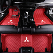 Car Floor Mats For Mitsubishi All Models Luxury Custom Waterproof PU Leather Pad picture