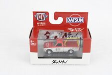 ❤️ M2 MACHINES 1:64 AUTO THENTICS R64 ​​​1978 Datsun Tow Truck RED & WHITE picture