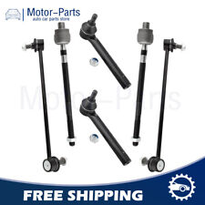 6x Inner Outer Tie Rod Set & Front Sway Bar Links For 2005-07 Nissan Murano picture