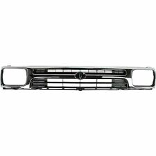 New For 1992-1995 Toyota Pickup Grille Chrome Shell w/ Black Insert TO1200128 picture