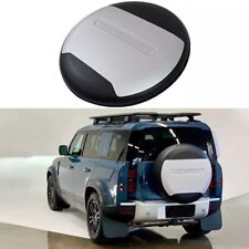 Rear Spare Tyre Tire Wheel Cover Fuji White Fit for LR Defender 110 90 2020-2023 picture