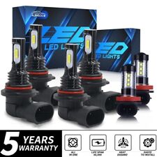 For Toyota Corolla 2009-2013 Sedan Replacement LED Headlights Bulbs Kit 6000K picture