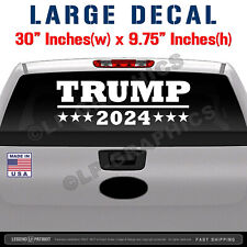 TRUMP 2024 Decal ultra maga usa car window sticker patriot campaign sign usa 2a picture