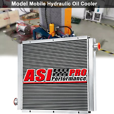 Mobile Hydraulic Oil Cooler 110HP,0-130GPM Fit Hydraulic System Cooling Silver picture