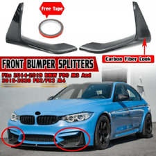 For 15-18 BMW M3 M4 F80 F82 Carbon Fiber Front Lower Bumper Splitter Spoiler Lip picture