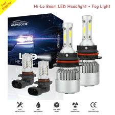 Parts Accessories Xenon White Car LED Lights Headlight Kit High/Low Beam 6000K picture
