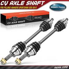 2x Rear Left & Right CV Axle Assembly for Polaris Hawkeye 300 Sportsman 300 400 picture
