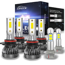 9005 9006 H3 Combo LED Headlight Fog Bulbs for Toyota Corolla 2001-2013 High Low picture