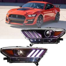 HID/Xenon LED Headlights For Ford 2016-2022 Shelby GT350 Shelby GT500 Headlights picture