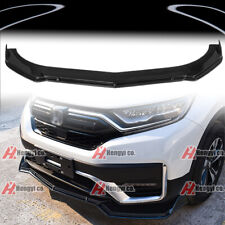 GT Style Front Bumper Lip Splitter Gloss Black For Honda CR-V CRV 2017-2022 picture