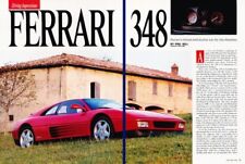 1990 Ferrari 348 348tb Original Review Report Print Car Article K54 picture