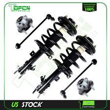 For 04-09 Nissan Quest Front Complete Struts Wheel Bearings Sway Bar End Links picture