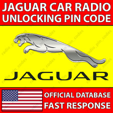 ✅JAGUAR RADIO PIN CODE FOR ALL MODELS XE XF XJ XK XKR S-TYPE X-TYPE VISTEON✅ picture