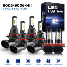 LED Headlight High Low Beam Fog Light 6000K For 2006-2012 Honda Accord Bulbs Kit picture