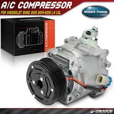 New A/C Compressor with Clutch for Chevrolet Sonic 2013 2014 2015-2018 L4 1.8L picture