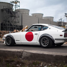 2x Pair Jap Rising Sun Made Japan Flag Navy JDM Racing Car Vinyl Sticker Decal picture
