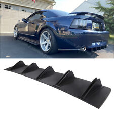 For Ford Mustang GT Rear Diffuser 10 Shark Fins Bumper Lip Splitter Spoiler Kit picture