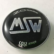 MSW By OZ Wheel Gloss Black Center Cap X080 C-080 2-3/8