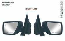 Pair Right+Left Side Mirror Power Heat with Signal Light for 21 to 24 Ford F-150 picture