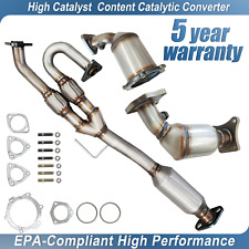 3X For 2003-2007 Nissan Murano 3.5L Catalytic Converter Exhaust Pipe left right picture