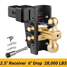 XPE Trailer Hitch Fits 2.5 Inch Receiver, 6 Inch Adjustable Drop Hitch, 28000LBS picture