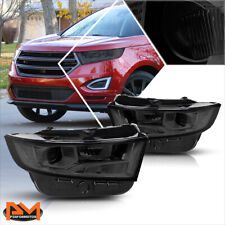 For 15-18 Ford Edge Projector Chrome Housing Headlight Clear Corner Signal Lamps picture