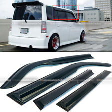 For 04-07 Scion xB BB JDM Mugen Style 3D Wavy Black Tinted Window Visor Vent picture