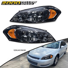Fit For 2006-2013 Chevy Impala Headlight Assembly Pair Replace Lamps Kit New picture