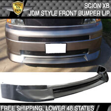For 03-07 Scion xB JDM Style Front Bumper Lip PU Unpainted Black picture